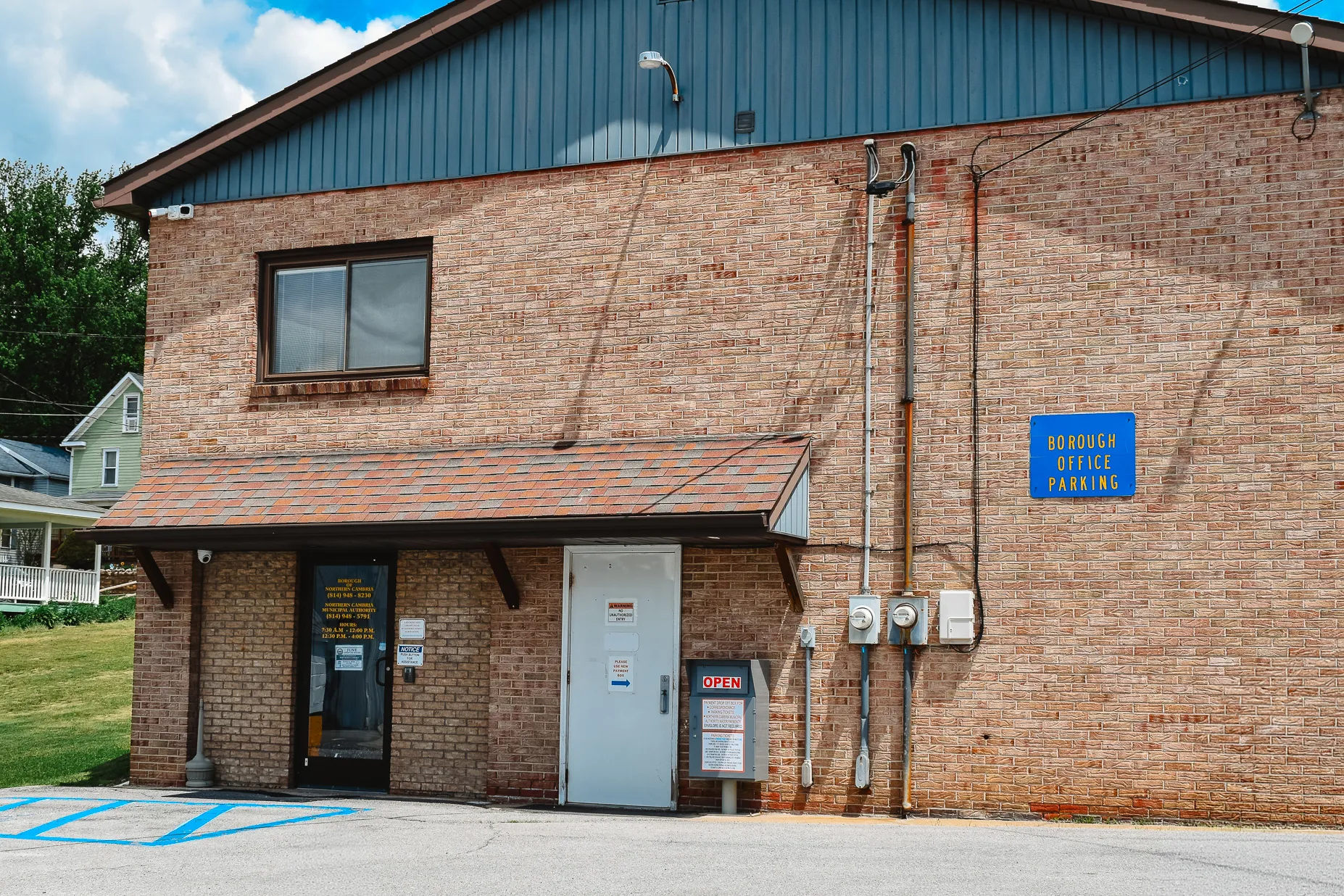borough building Northern Cambria Borough office