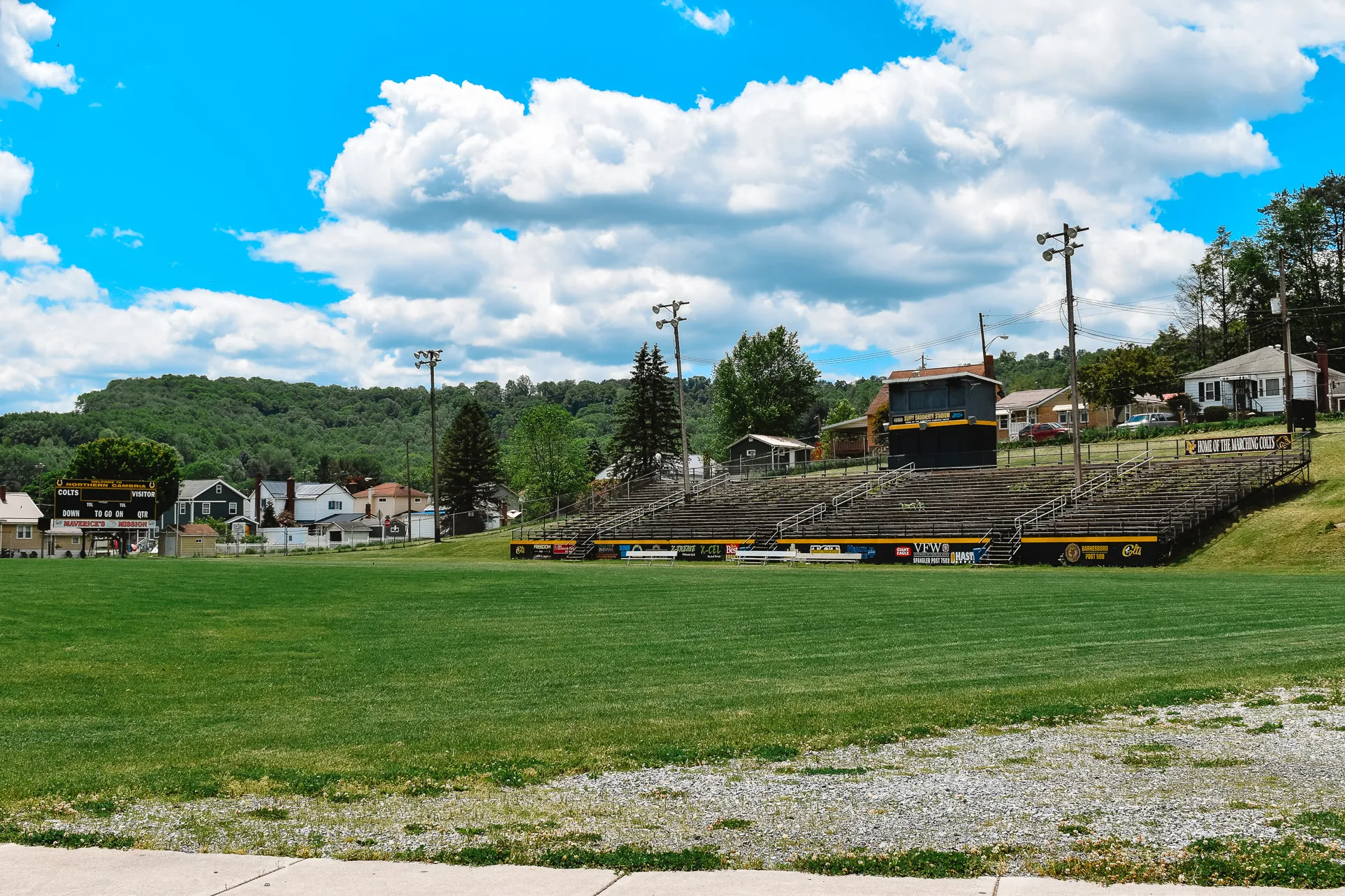 football field Northern Cambria High School football field