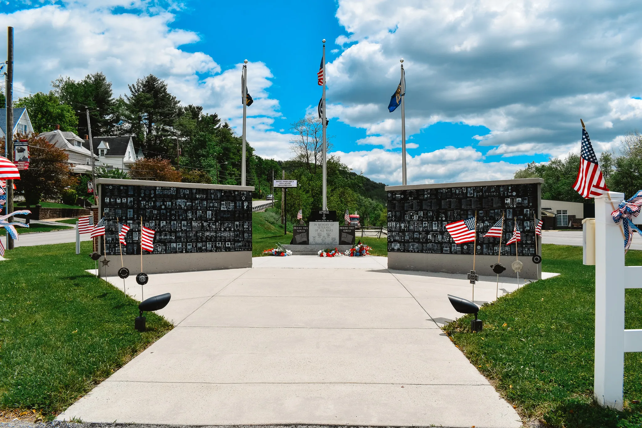View of Memorial Park
