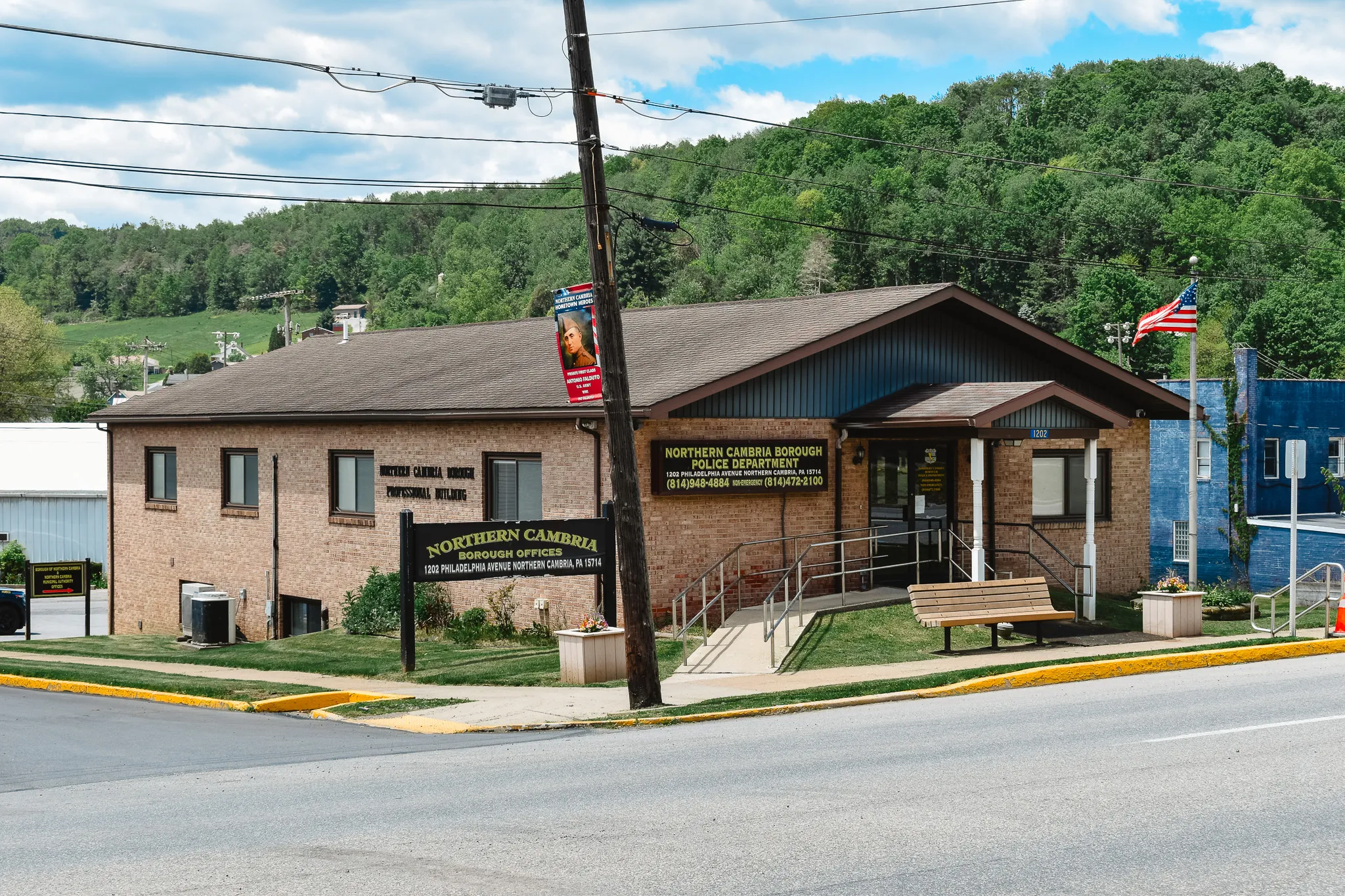 police dept building Northern Cambria Police Department building