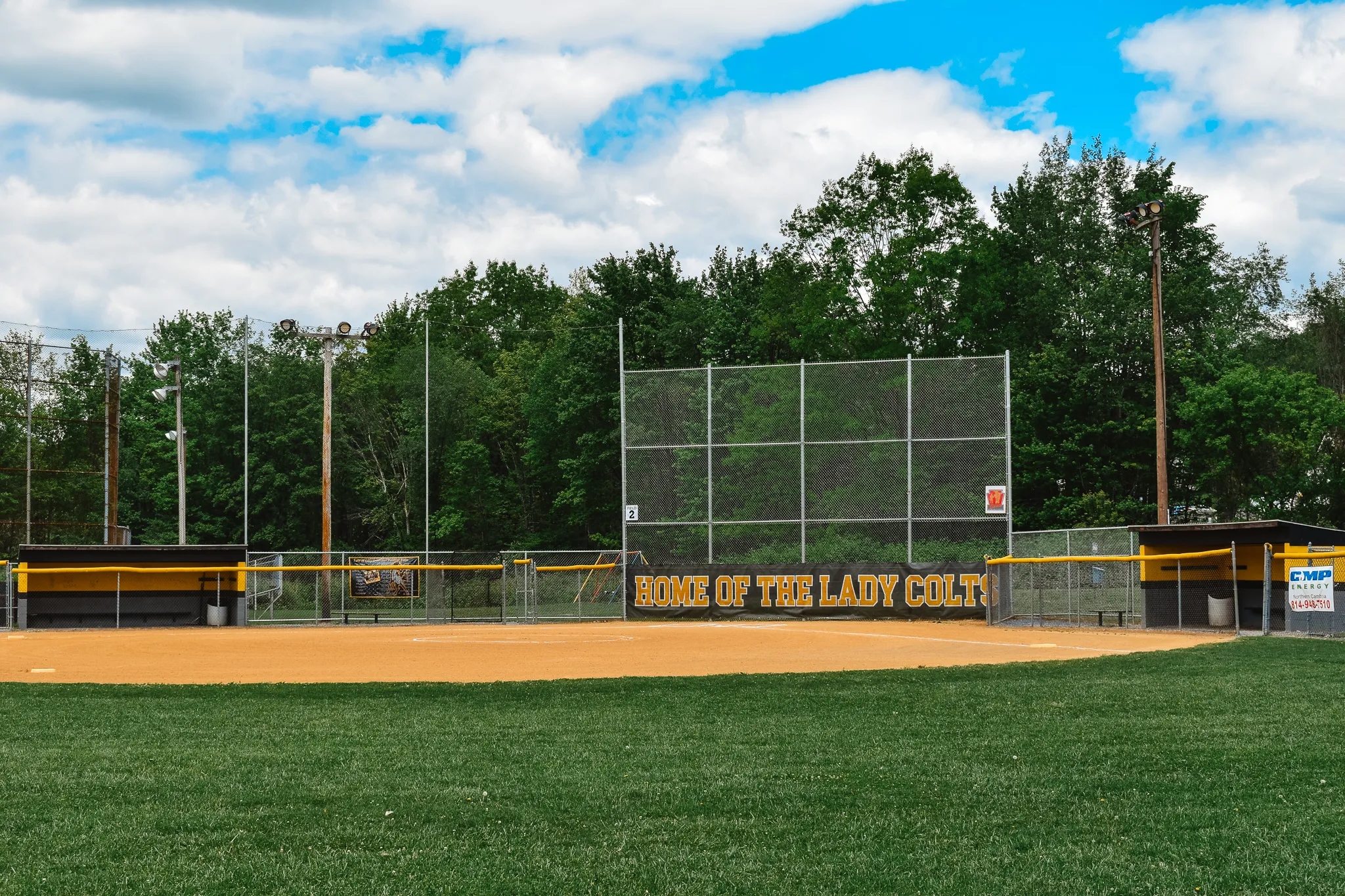 Softball Field, home of the Lady Colts